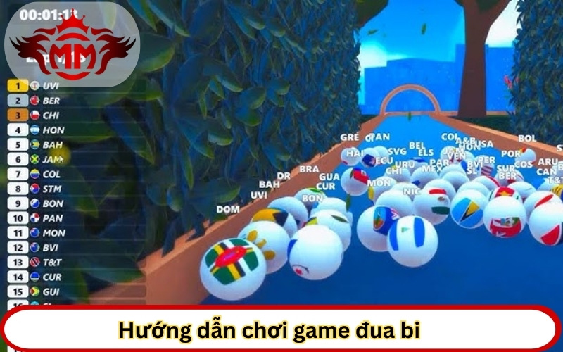 Hướng dẫn chơi game đua bi